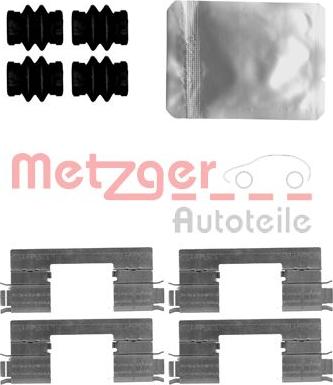 Metzger 109-1873 - Комплектующие для колодок дискового тормоза avtokuzovplus.com.ua