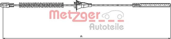 Metzger 11.5754 - Трос, гальмівна система autocars.com.ua