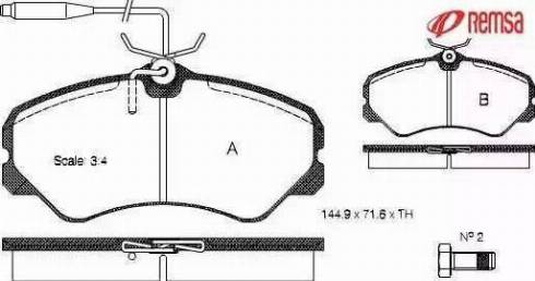 Metzger 1170718 - Гальмівні колодки, дискові гальма autocars.com.ua