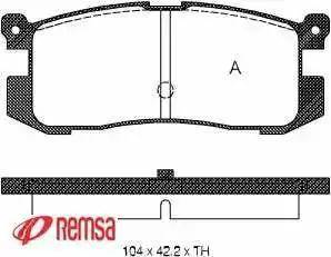 Pex 7129S - Тормозные колодки, дисковые, комплект avtokuzovplus.com.ua