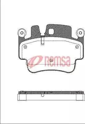 Metzger 1170759 - Гальмівні колодки, дискові гальма autocars.com.ua