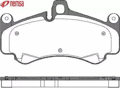 Metzger 1170764 - Гальмівні колодки, дискові гальма autocars.com.ua