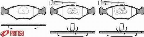 Metzger 1170806 - Тормозные колодки, дисковые, комплект autodnr.net