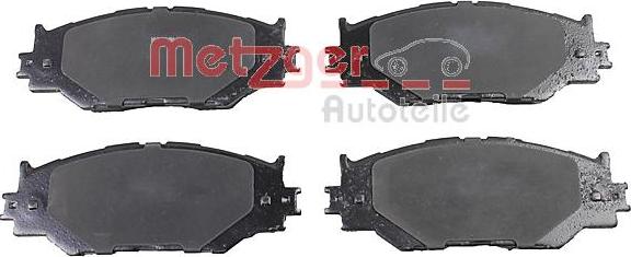 Metzger 1170867 - Тормозные колодки, дисковые, комплект avtokuzovplus.com.ua