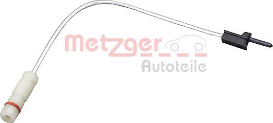 Metzger 1190207 - Сигнализатор, износ тормозных колодок autodnr.net