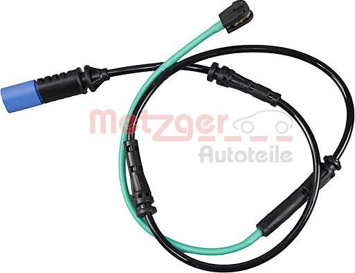 Metzger 1190346 - Сигнализатор, износ тормозных колодок autodnr.net