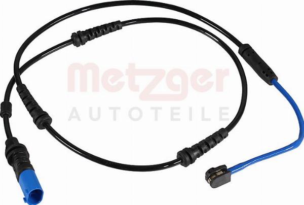 Metzger 1190410 - Сигналізатор, знос гальмівних колодок autocars.com.ua