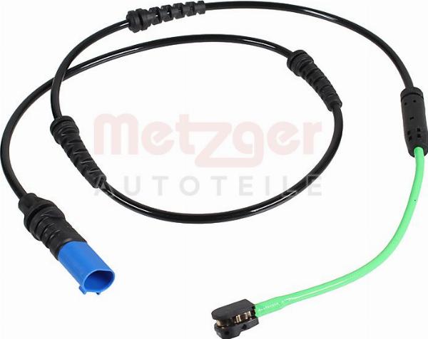 Metzger 1190411 - Сигналізатор, знос гальмівних колодок autocars.com.ua