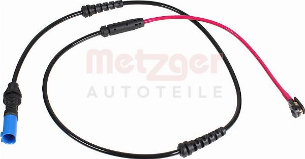 Metzger 1190412 - Сигналізатор, знос гальмівних колодок autocars.com.ua