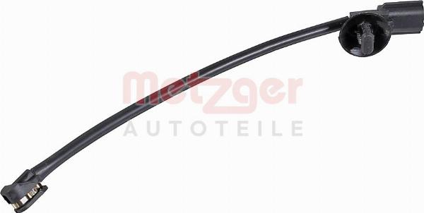 Metzger 1190415 - Сигналізатор, знос гальмівних колодок autocars.com.ua