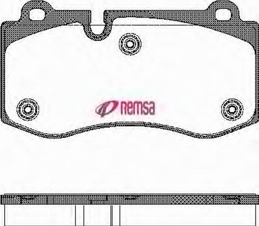 Metzger 120200 - Тормозные колодки, дисковые, комплект avtokuzovplus.com.ua