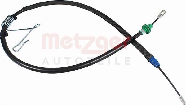 Metzger 17.9016 - Трос, гальмівна система autocars.com.ua