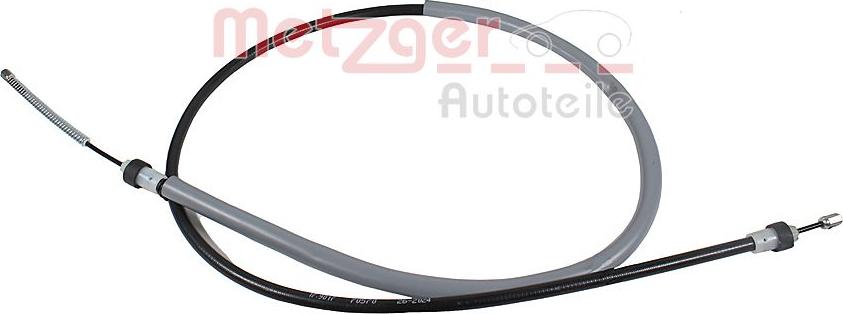 Metzger 17.9017 - Трос, гальмівна система autocars.com.ua