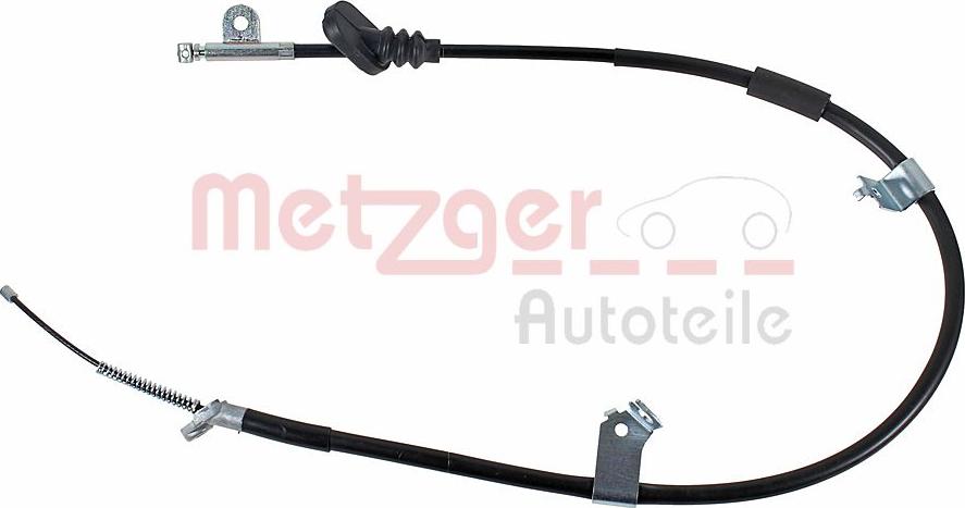 Metzger 1.NI012 - Трос, гальмівна система autocars.com.ua