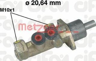Metzger 202-242 - Главный тормозной цилиндр autodnr.net