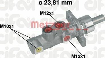 Metzger 202-362 - Главный тормозной цилиндр avtokuzovplus.com.ua