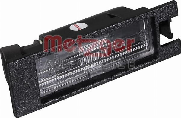 Metzger 2080121 - Ліхтар освітлення номерного знака autocars.com.ua