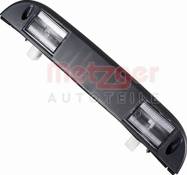 Metzger 2080124 - Ліхтар освітлення номерного знака autocars.com.ua