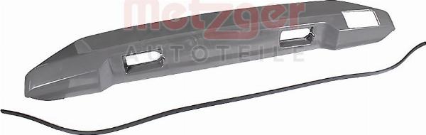 Metzger 2080303 - Корпус, ліхтар освітлення номерного знака autocars.com.ua