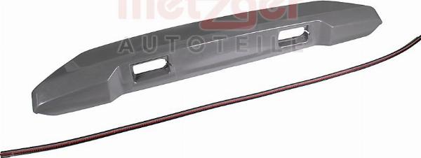 Metzger 2080304 - Корпус, ліхтар освітлення номерного знака autocars.com.ua