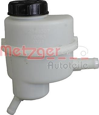 Metzger 2140307 - Компенсаційний бак, гідравлічного масла услітеля керма autocars.com.ua