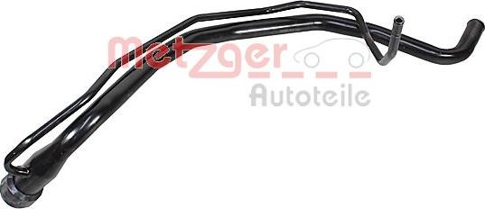 Metzger 2140395 - Заливна горловина, паливної бак autocars.com.ua