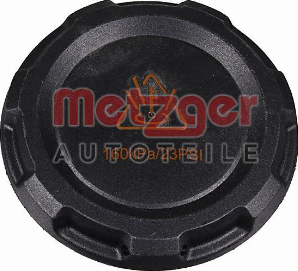Metzger 2140435 - Кришка, резервуар охолоджуючої рідини autocars.com.ua