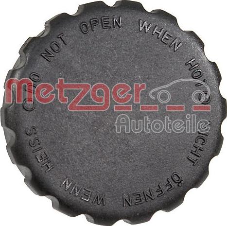 Metzger 2141057 - Кришка, резервуар охолоджуючої рідини autocars.com.ua