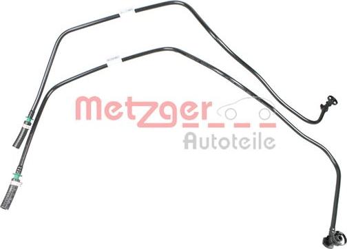 Metzger 2150004 - Паливопровід autocars.com.ua