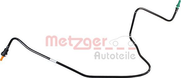 Metzger 2150180 - Паливопровід autocars.com.ua