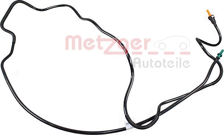Metzger 2150195 - Паливопровід autocars.com.ua