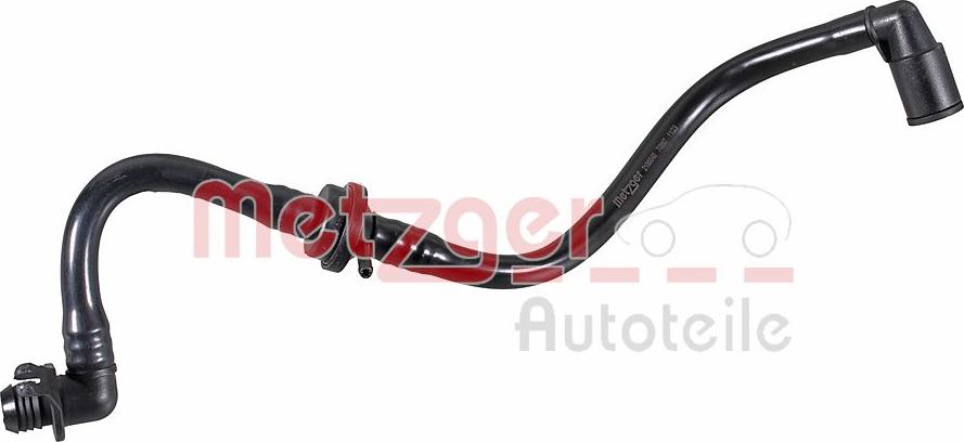 Metzger 2180040 - Вакуумний провід, підсилювач гальмівного механізму autocars.com.ua