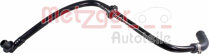 Metzger 2180054 - Вакуумний провід, підсилювач гальмівного механізму autocars.com.ua