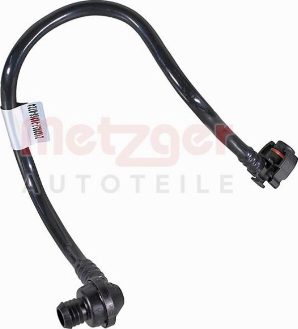 Metzger 2180057 - Вакуумний провід, підсилювач гальмівного механізму autocars.com.ua