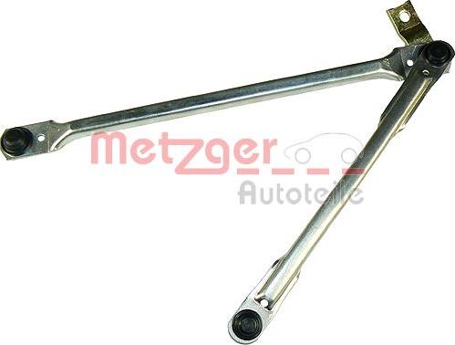 Metzger 2190124 - Привід, тяги і важелі приводу склоочисника autocars.com.ua