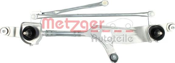 Metzger 2190217 - Система тяг и рычагов привода стеклоочистителя avtokuzovplus.com.ua