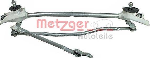Metzger 2190394 - Система тяг и рычагов привода стеклоочистителя avtokuzovplus.com.ua