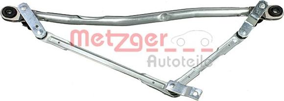 Metzger 2190876 - Система тяг і важелів приводу склоочисника autocars.com.ua