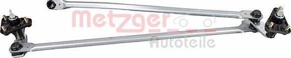 Metzger 2190911 - Система тяг и рычагов привода стеклоочистителя autodnr.net