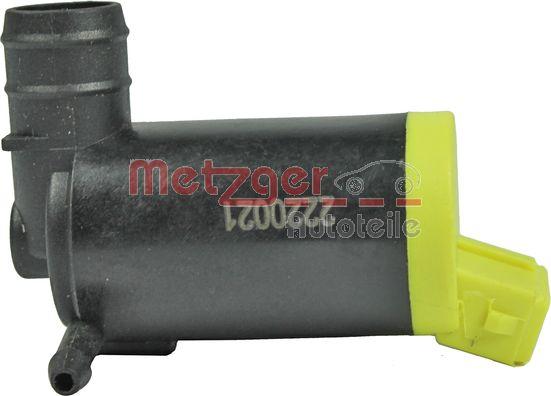 Metzger 2220021 - Водяной насос, система очистки окон autodnr.net
