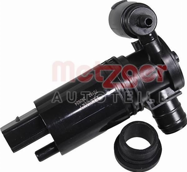 Metzger 2220121 - Водяний насос, система очищення фар autocars.com.ua