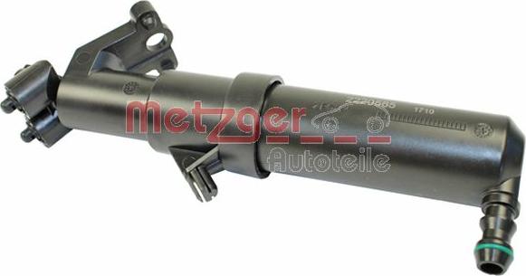 Metzger 2220565 - Розпилювач, форсунка, система очищення фар autocars.com.ua