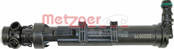 Metzger 2220576 - Розпилювач, форсунка, система очищення фар autocars.com.ua