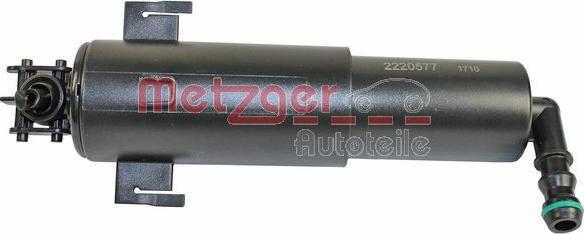 Metzger 2220577 - Розпилювач, форсунка, система очищення фар autocars.com.ua