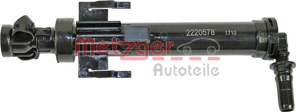Metzger 2220578 - Розпилювач, форсунка, система очищення фар autocars.com.ua