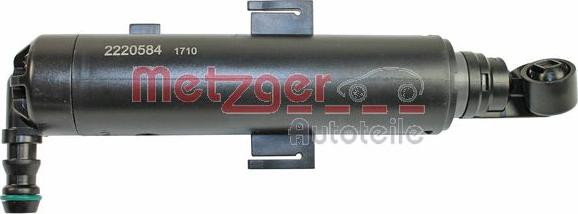 Metzger 2220584 - Розпилювач, форсунка, система очищення фар autocars.com.ua