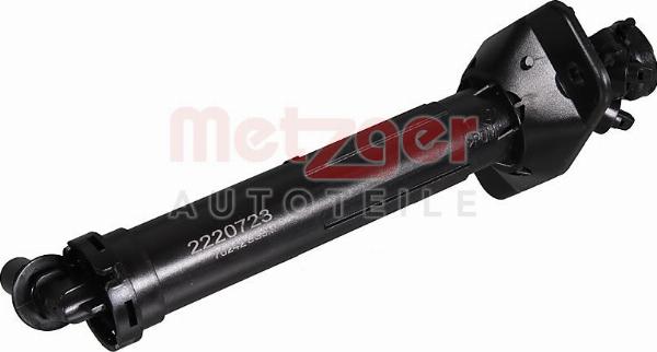 Metzger 2220723 - Розпилювач, форсунка, система очищення фар autocars.com.ua