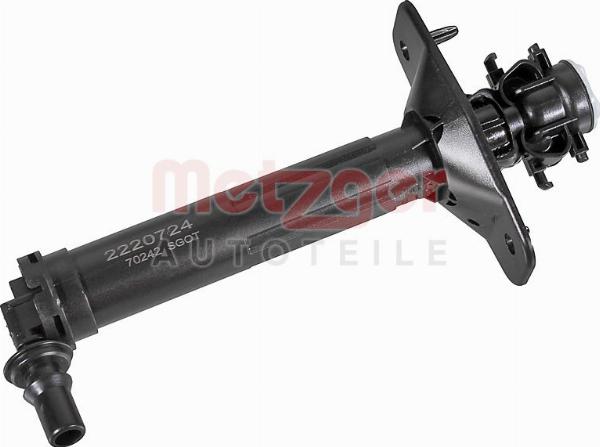Metzger 2220724 - Розпилювач, форсунка, система очищення фар autocars.com.ua
