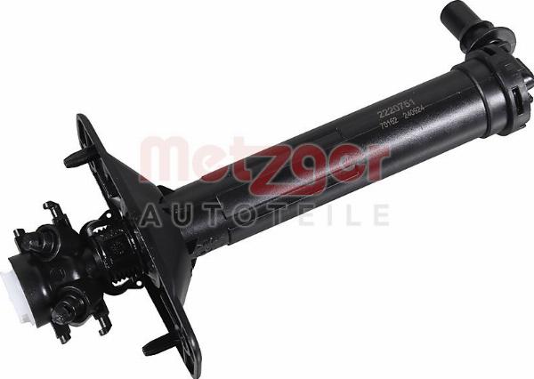 Metzger 2220751 - Розпилювач, форсунка, система очищення фар autocars.com.ua