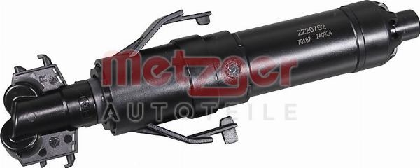 Metzger 2220762 - Розпилювач, форсунка, система очищення фар autocars.com.ua